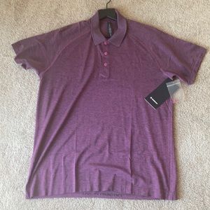 NWT Lululemon Mens MetalVent Polo XL